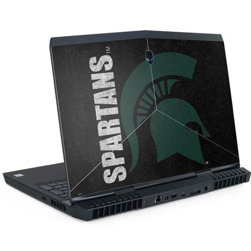 Michigan State University Bold Spartans Logo Dell Alienware Skin